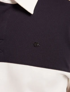 Block Stripe Jersey Cotton Rugby Shirt