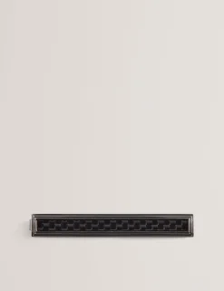Carbon Cufflink And Tie Clip Set