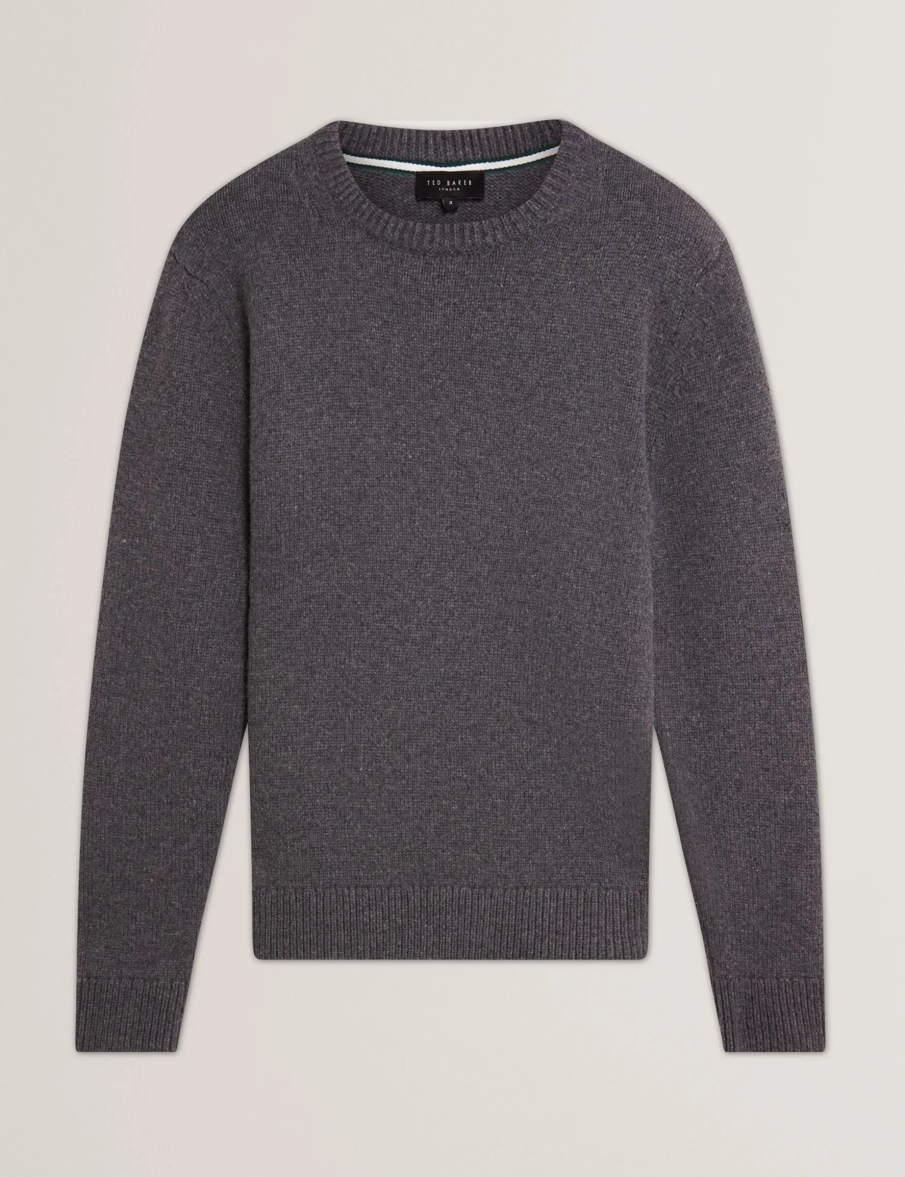 Chunky Knit Crew Neck Sweater