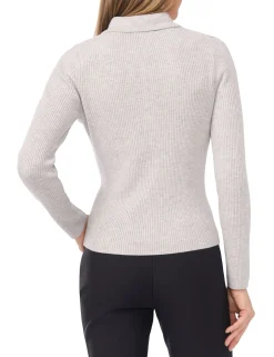 Collar Top with Rib