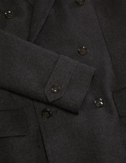 Double Breasted Overcoat