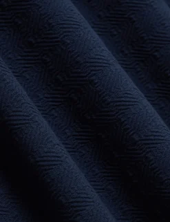 Embossed Texture Crew Neck T-Shirt
