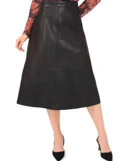 Leather Maxi Skirt