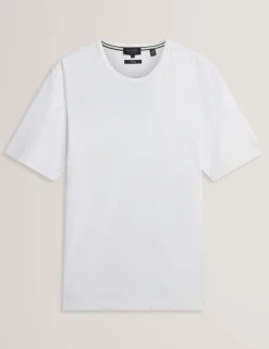 Lightweight Cotton Linen Crew Neck T-Shirt