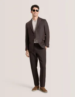Linen Modern Fit Suit Jacket