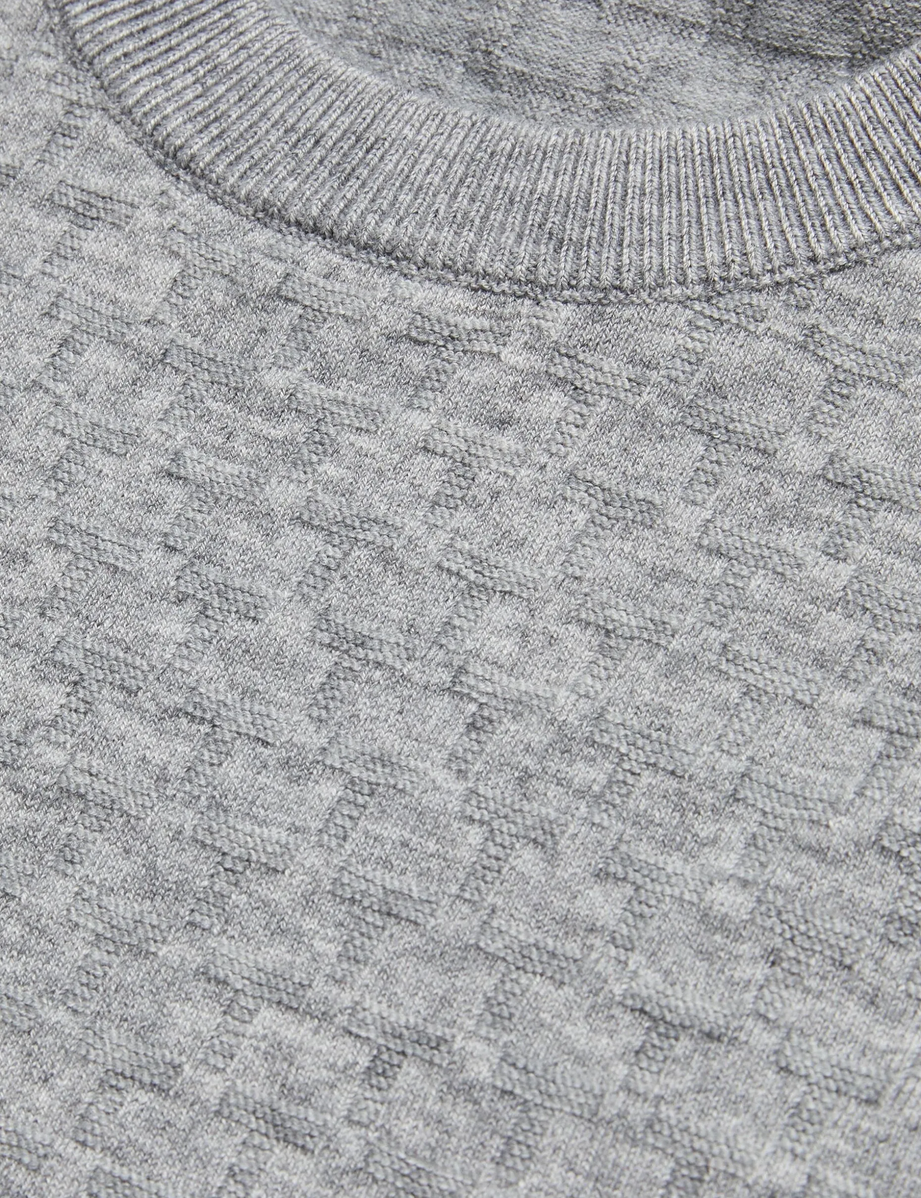 Long Sleeve T Stitch Crew Neck Sweater