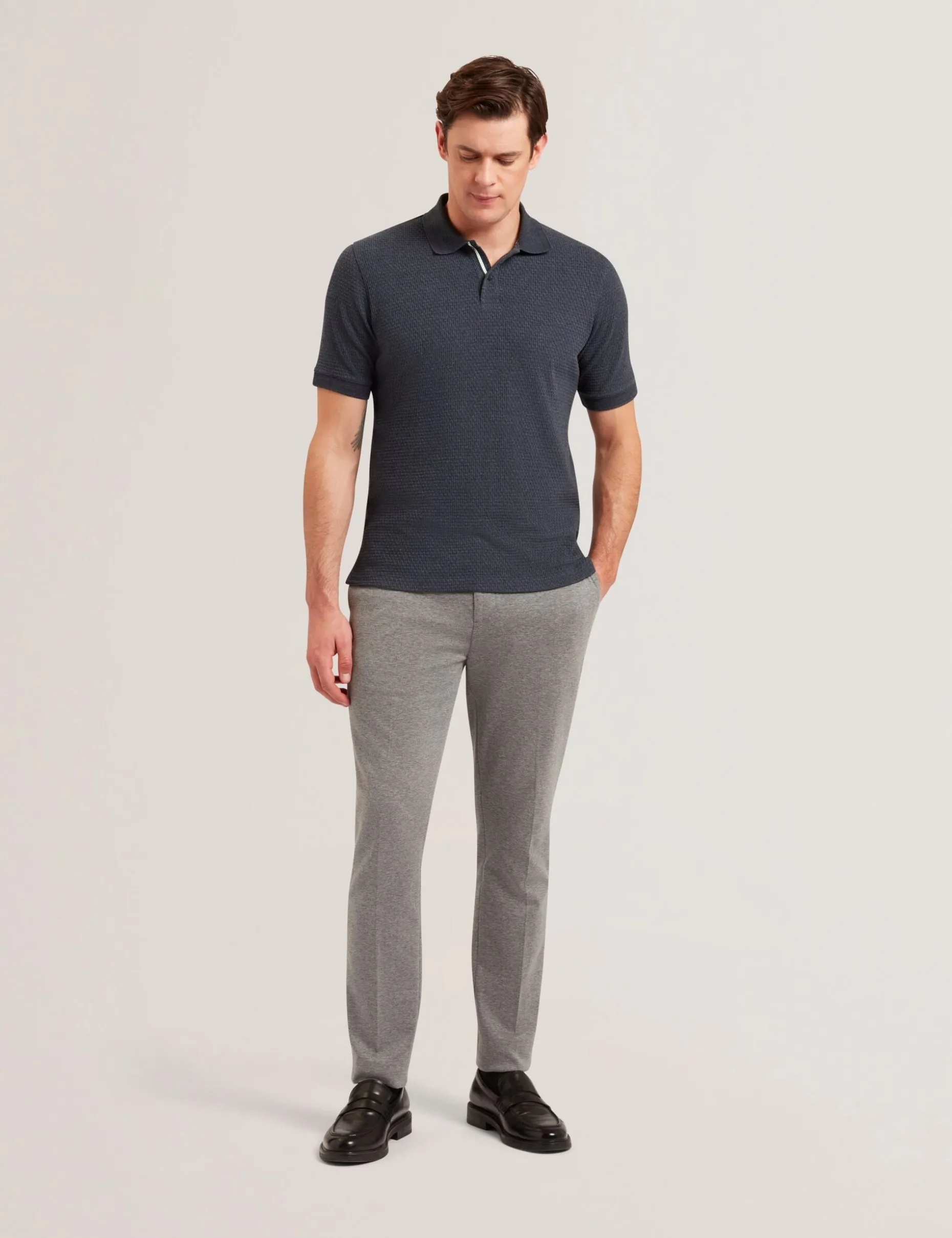 Modern Knit Tailored Trousers