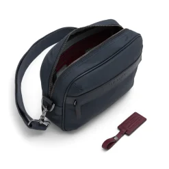 Nylon Leather Detail Crossbody Bag