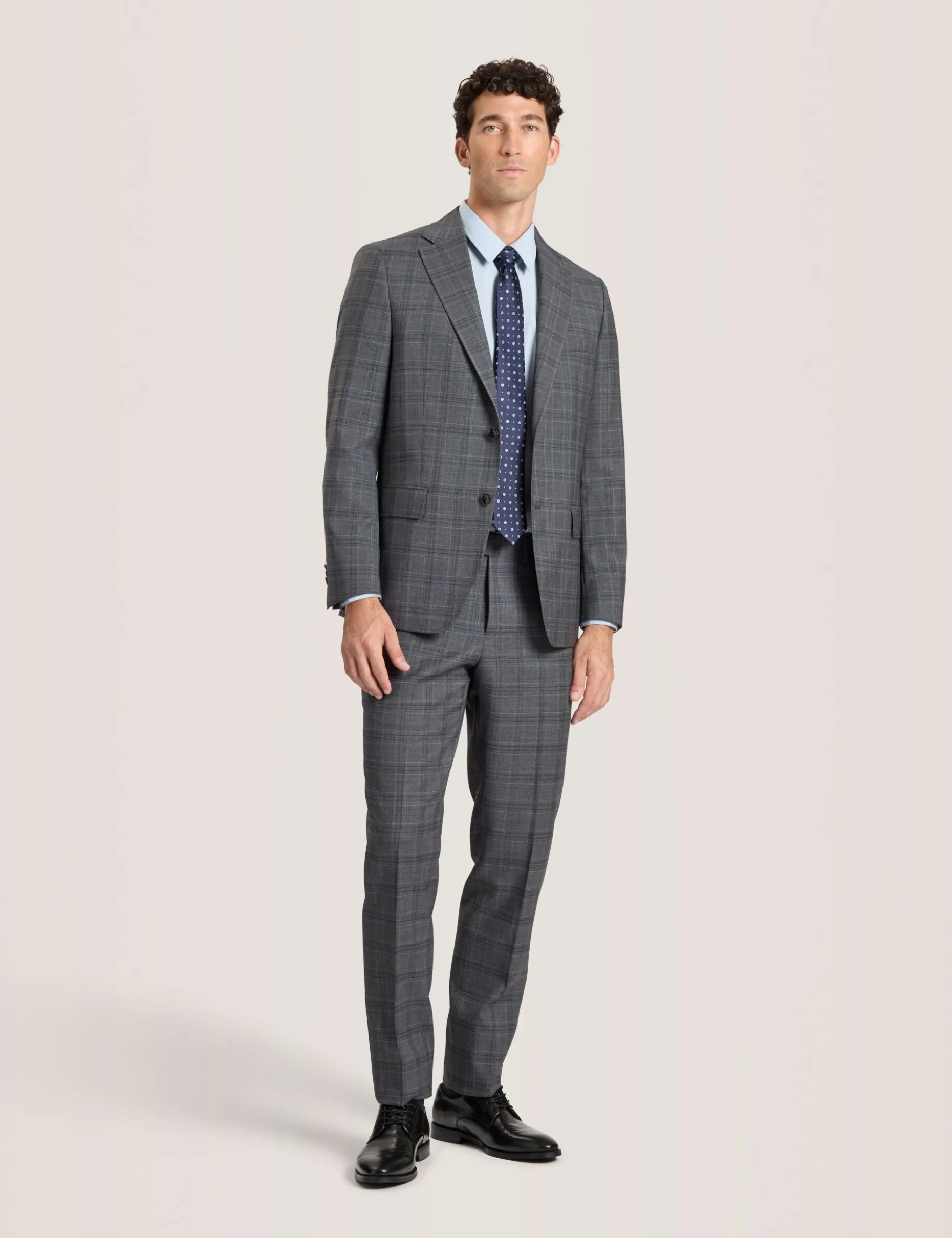 Plaid Suit Jacket