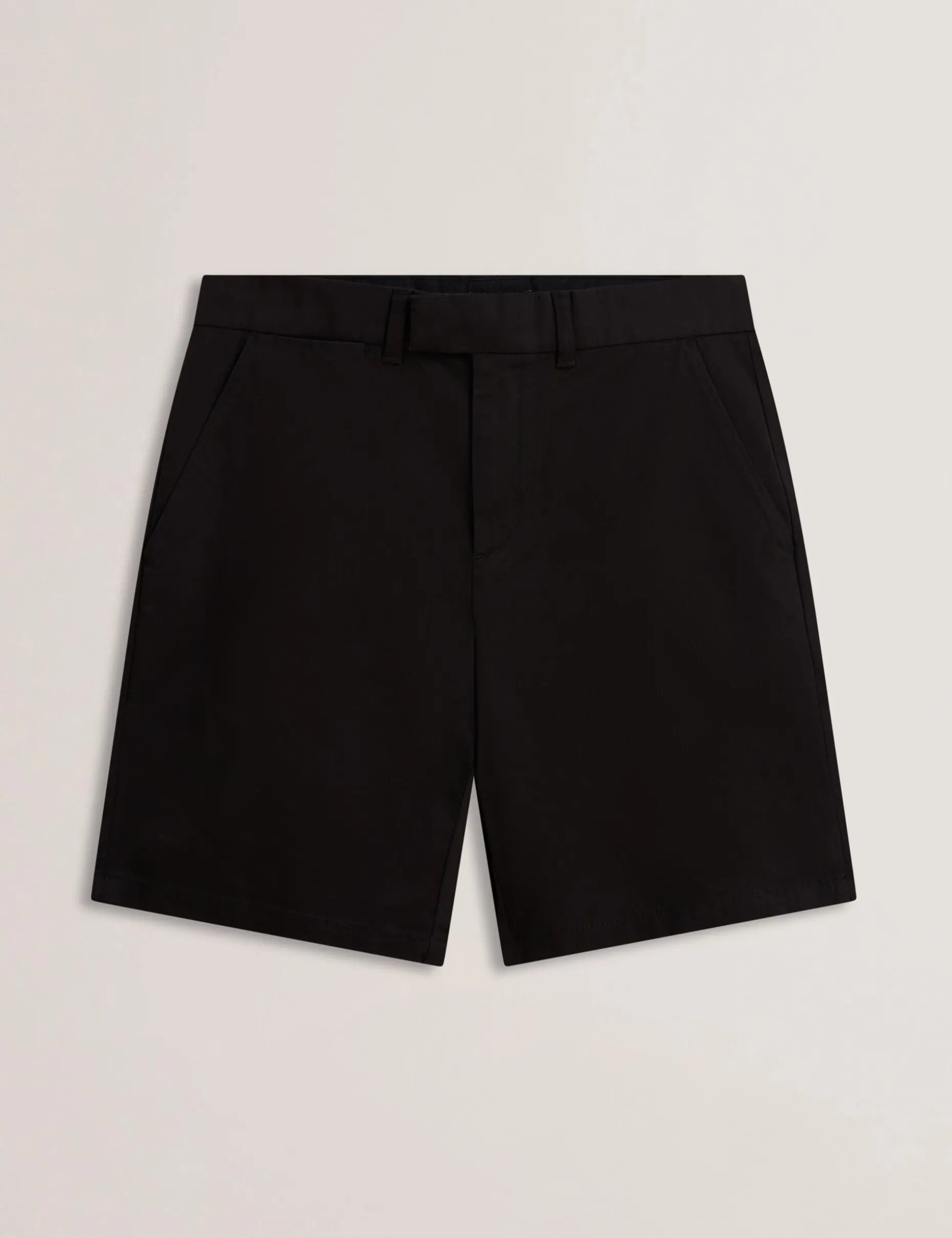 Regular Fit Cotton Blend Chino Shorts
