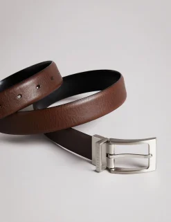 Reversible Polished Leather Belt