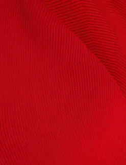 Rib Sculpt Sleeve Sweater