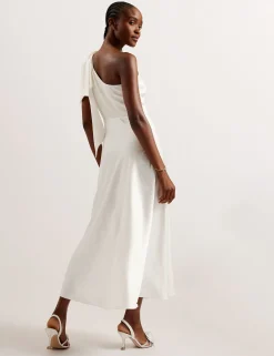 Satin Midi Dress