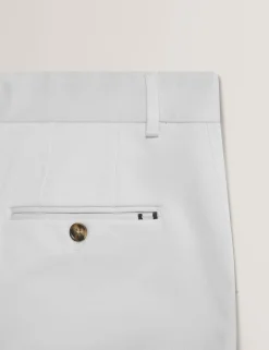 Slim Leg Stretch Cotton Chino Shorts