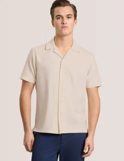 Textured Camp Shirt