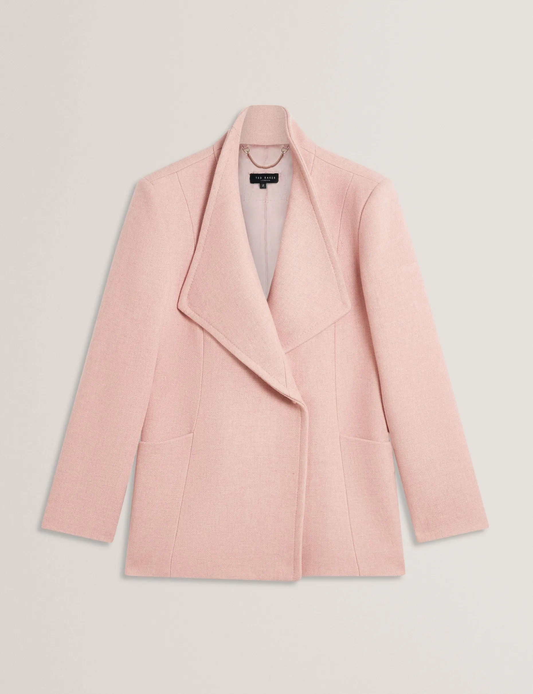 Wool Rich Hourglass Short Wrap Coat