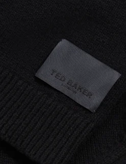 Wool Rich Knit Long Sleeve Hoodie