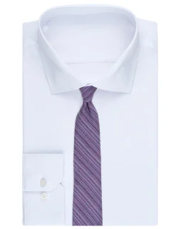 Woven Stripe Silk Tie