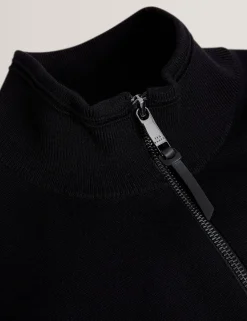 Zip-Through Funnel Neck Gillet